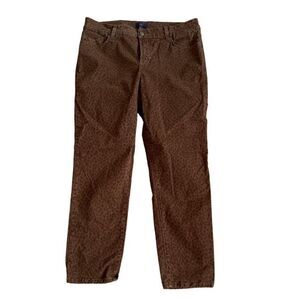 NYDJ Leopard print women’s ankle pants size 12